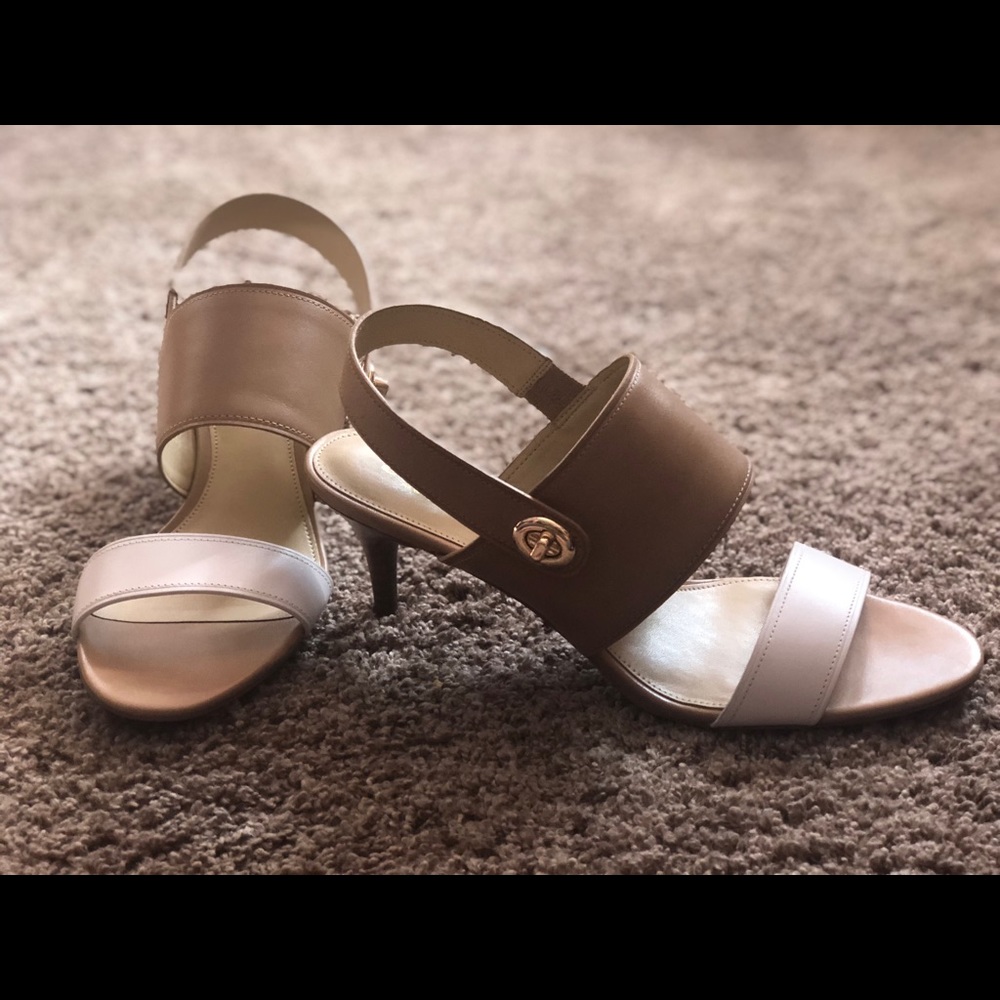 Coach Marla Patent Slingback Sandal